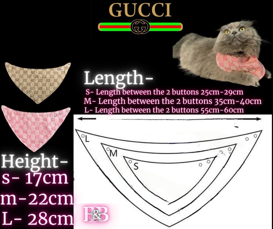 GG "S-D" -Adjustable-Show-Pet-Bib (M Y61)"