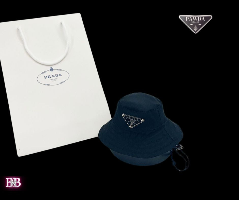 PRADA-BADGED Givin'-Shade Bucket Hat