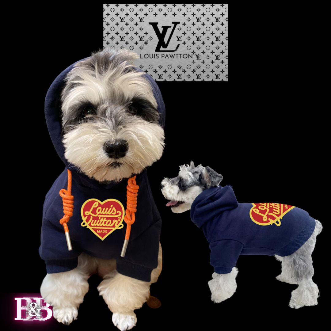 LV "HeartBreaker" -Plush-Ribbed-Hoodie