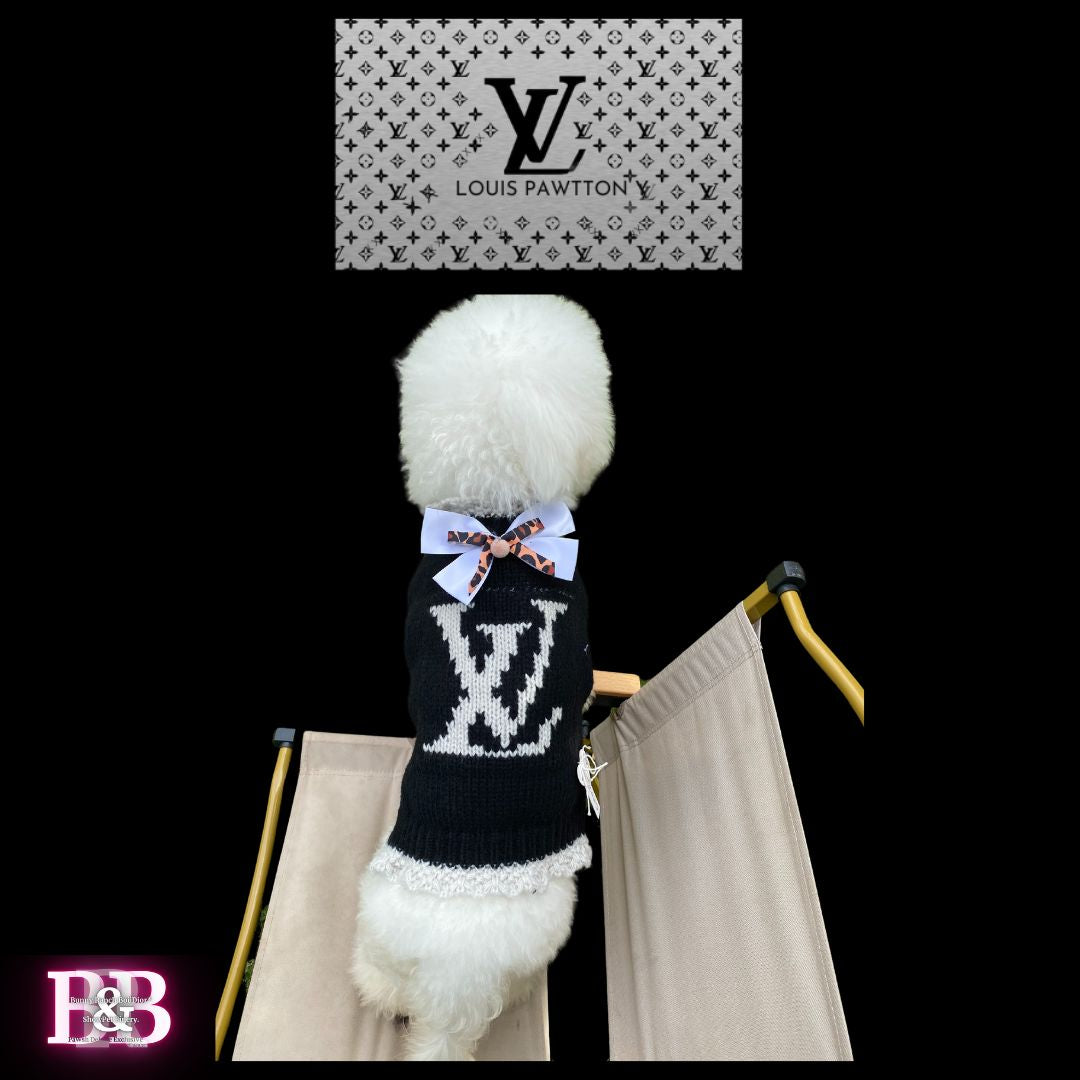 LV "I-Like-Big-Bows" -Frous-Frous Sweater