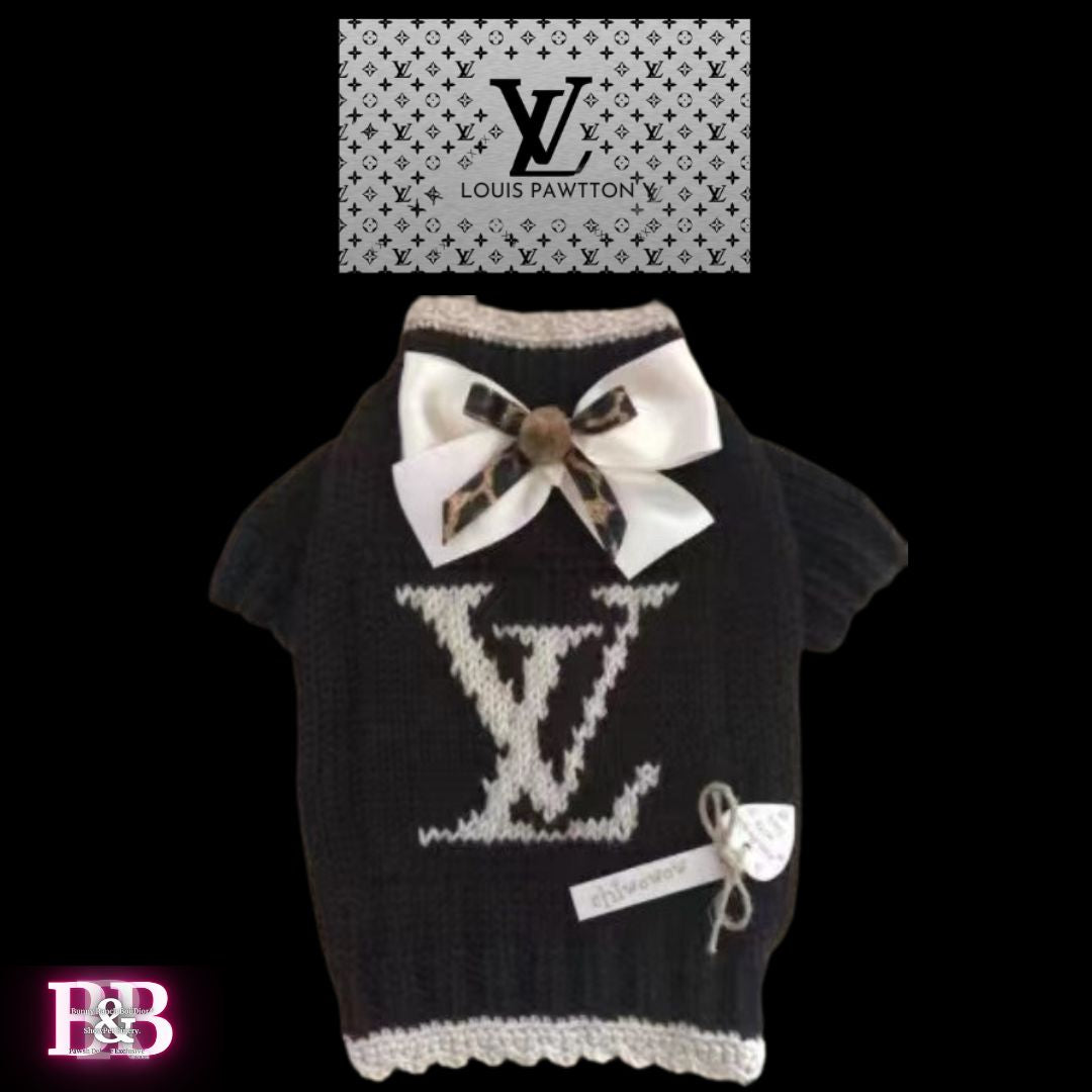 LV "I-Like-Big-Bows" -Frous-Frous Sweater