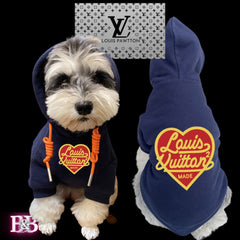 LV "HeartBreaker" -Plush-Ribbed-Hoodie