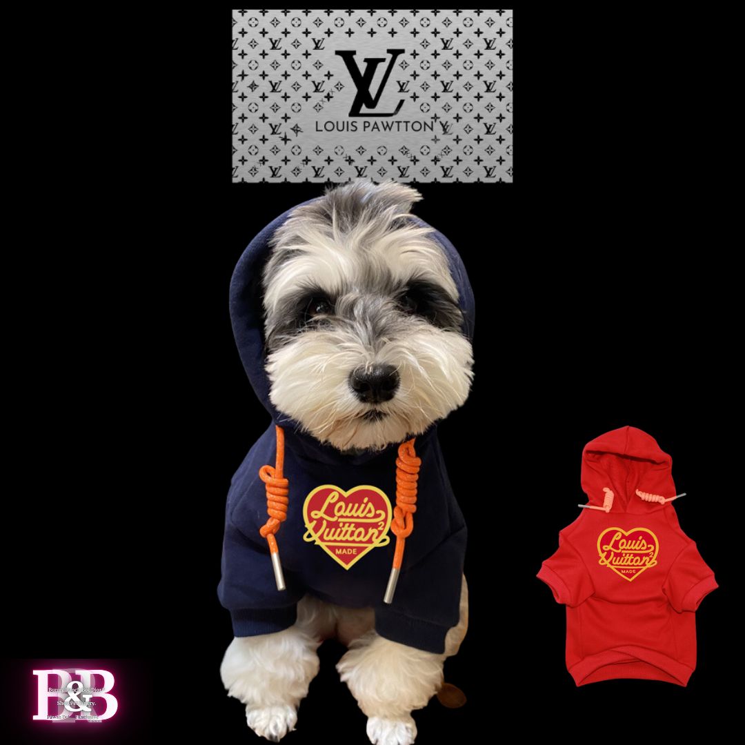 LV "HeartBreaker" -Plush-Ribbed-Hoodie