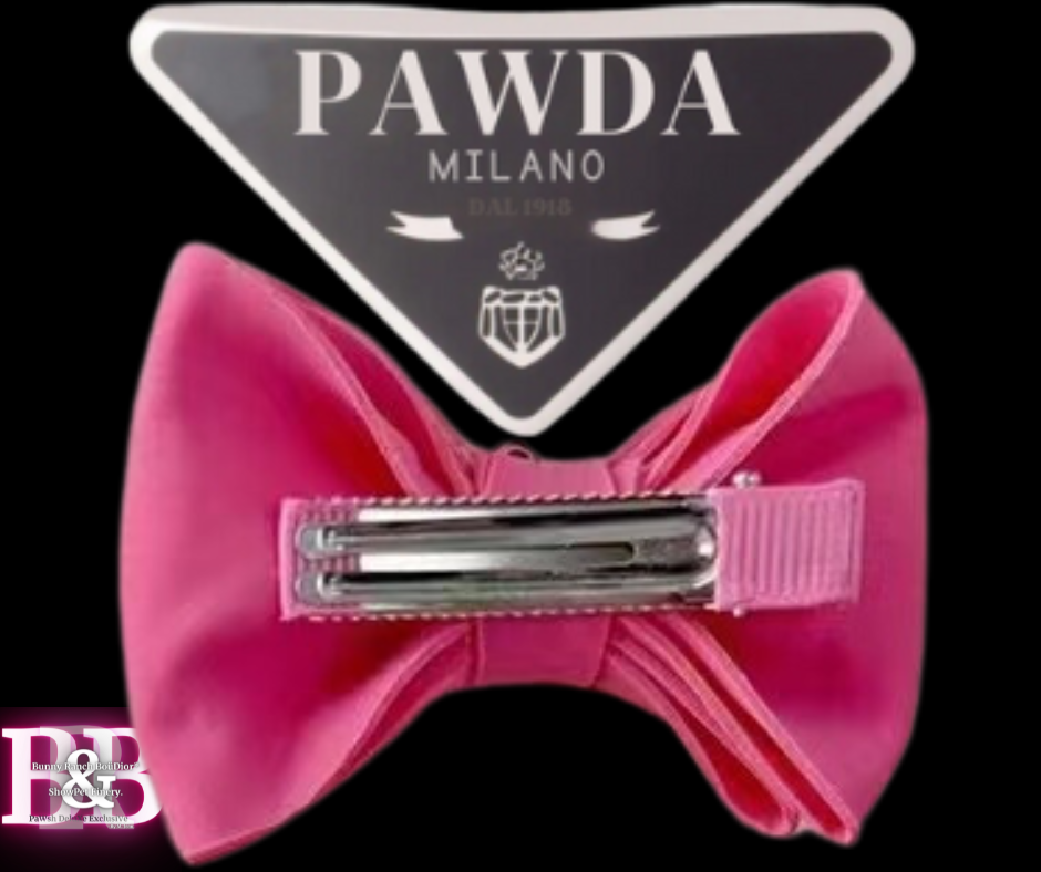 Prada-Badged -Big-Bow-FurPin