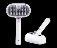 ANTI-SHED -Recharchable Hair Remover -&- Steam Cleaner Pet Grooming Brush