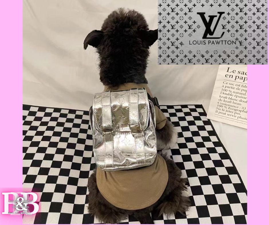 Iconic Shy LoVe MonoGram D-Ring Harness & Snack-BackPack