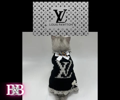 LV "I-Like-Big-Bows" -Frous-Frous Sweater