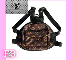 Iconic Shy LoVe MonoGram D-Ring Harness & Snack-BackPack