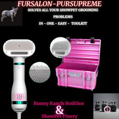 Pet Electric DeluXe-Massage / Anti-Shed-Comb / BlowDry-Fur-Styler