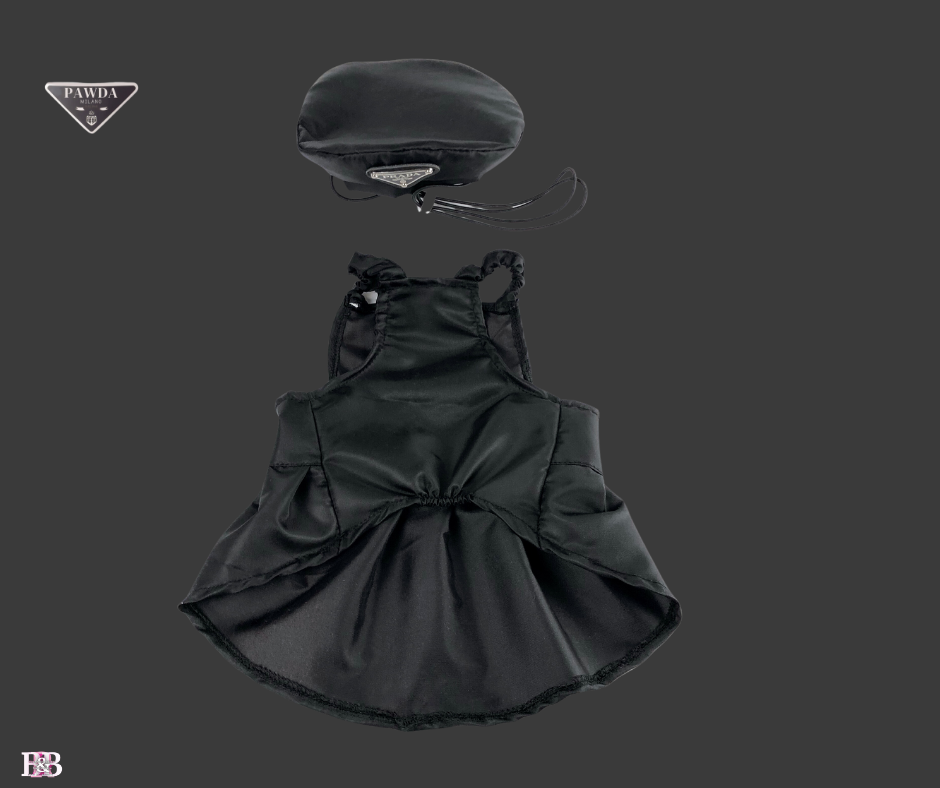 PRADA-BADGED Drop-Dead-Gorgeous Black-Tie TuTu