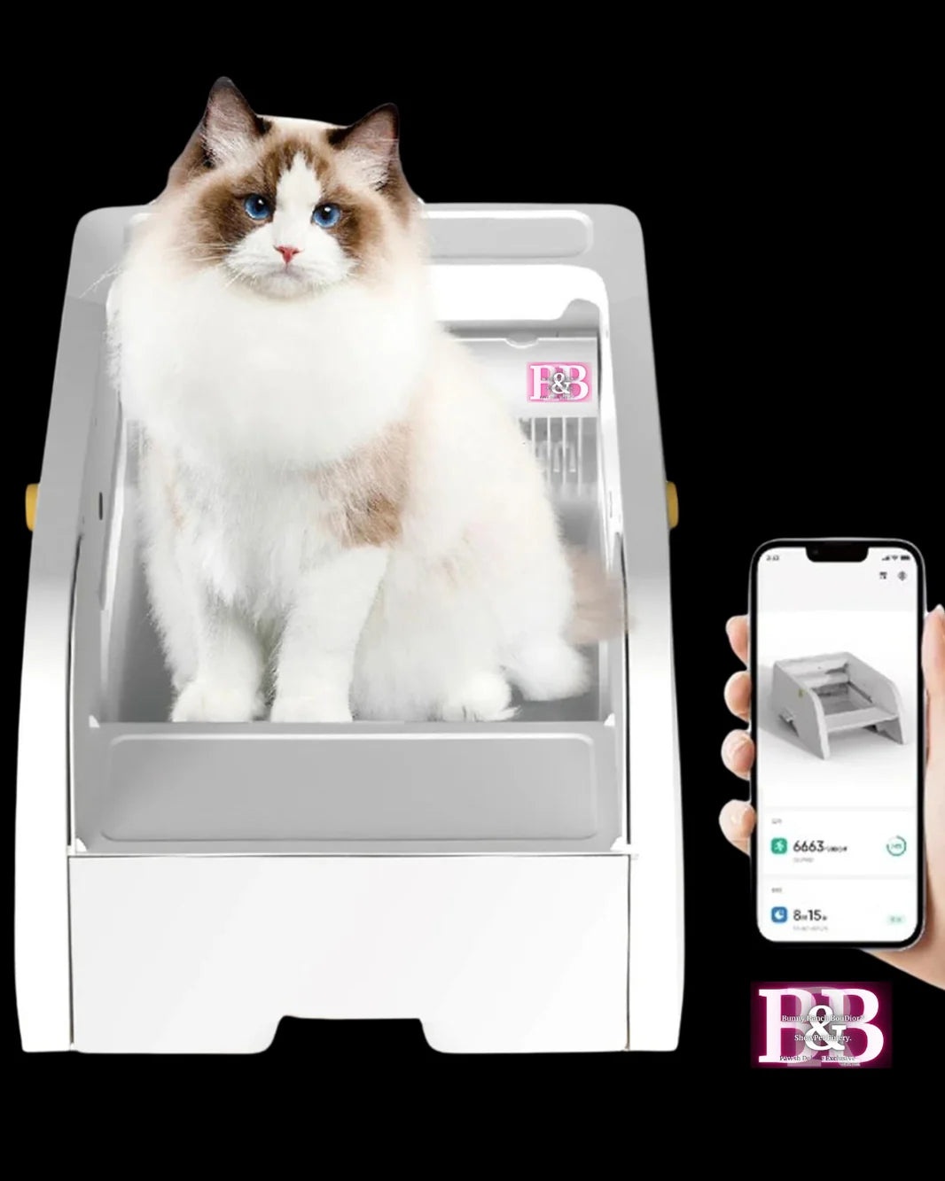 NEW  -IQ Intelligent InfaRed Design| Auto // Touch Control|Self Cleaning Cat Litter Box