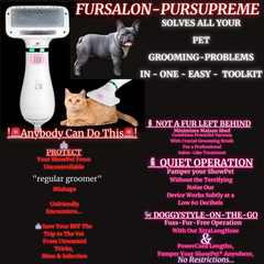 Pet Electric DeluXe-Massage / Anti-Shed-Comb / BlowDry-Fur-Styler